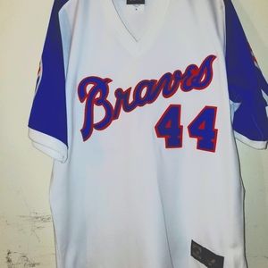 MLB Henry "Hank" Aaron Atlanta Braves Jersey